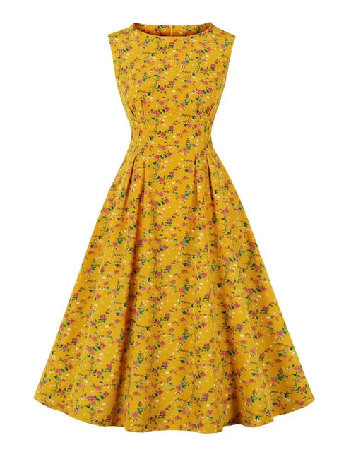 Katharina - Schwarz-Weißes Retrokleid