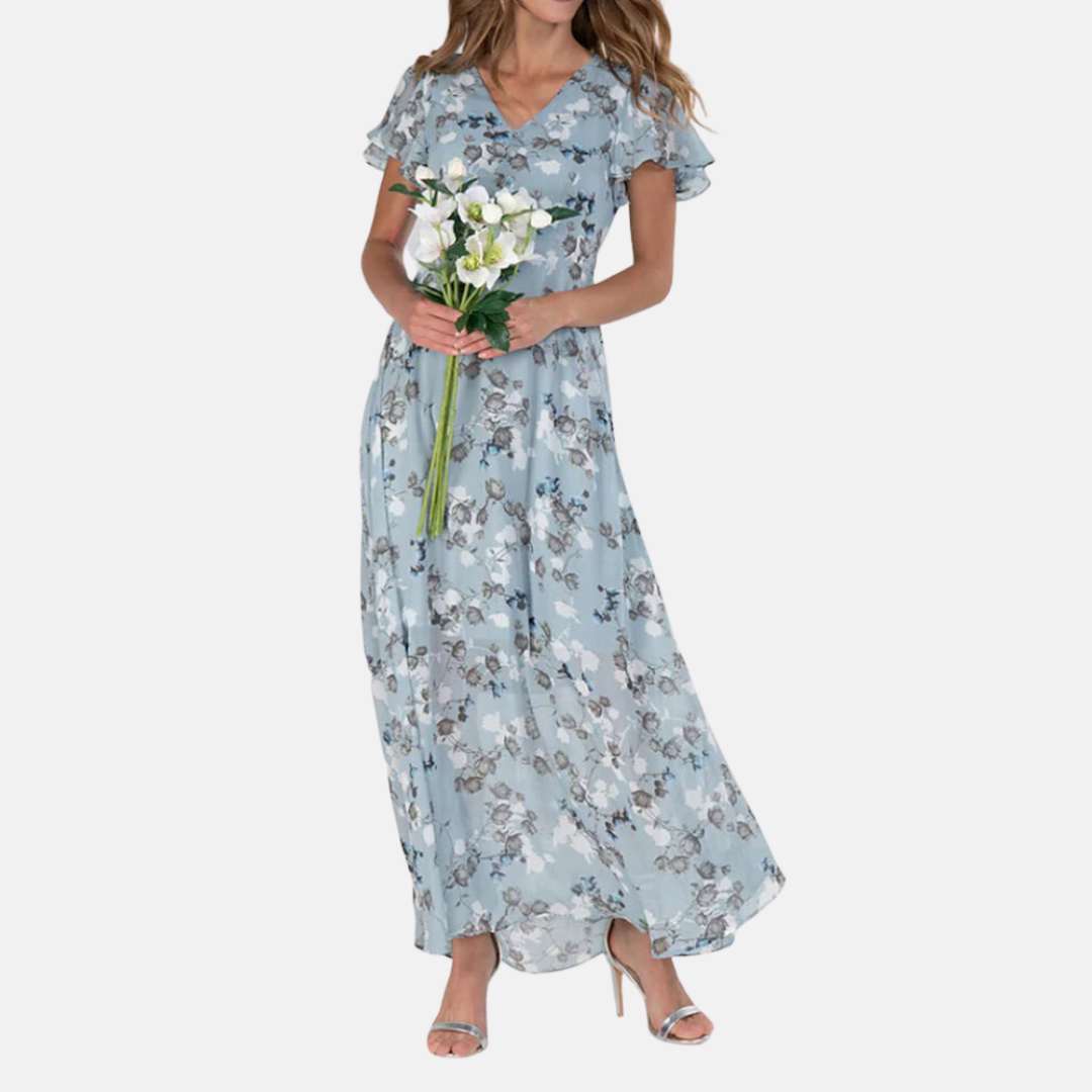 Elina | Geblümtes Kleid