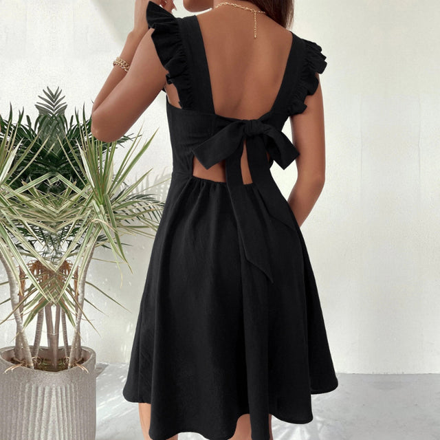Romina | Mini-Kleid mit Rüschen