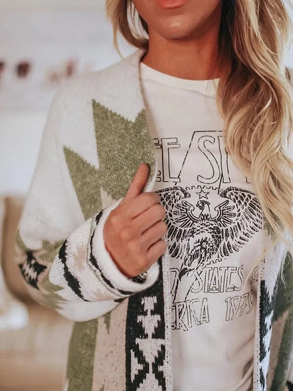 Modische Strickjacken für stilbewusste Frauen im Herbst/Winter