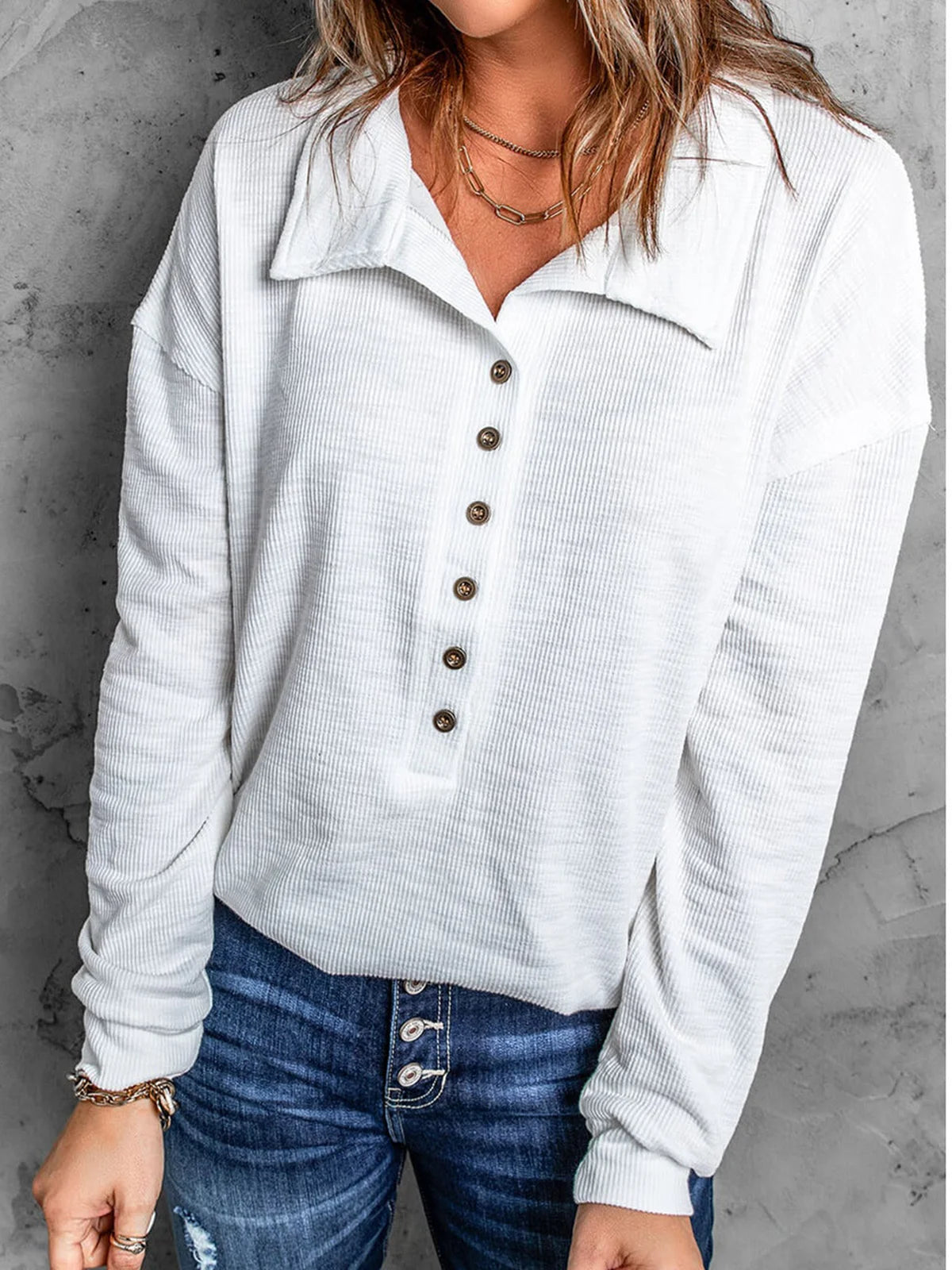 Dipti - Stylisches Polo Oberteil für Frauen