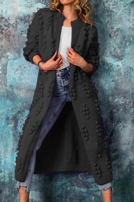 Cecilie - elegante farbige strickjacke für damen