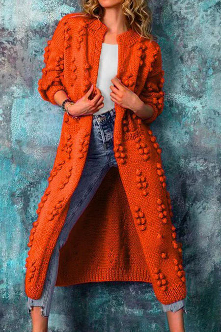 Cecilie - elegante farbige strickjacke für damen