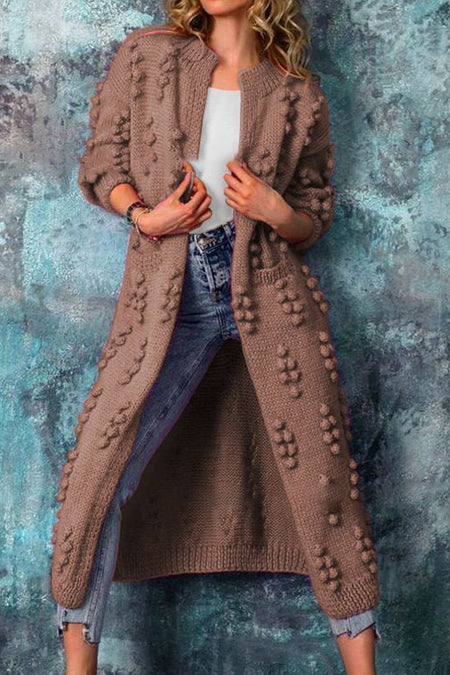 Cecilie - elegante farbige strickjacke für damen