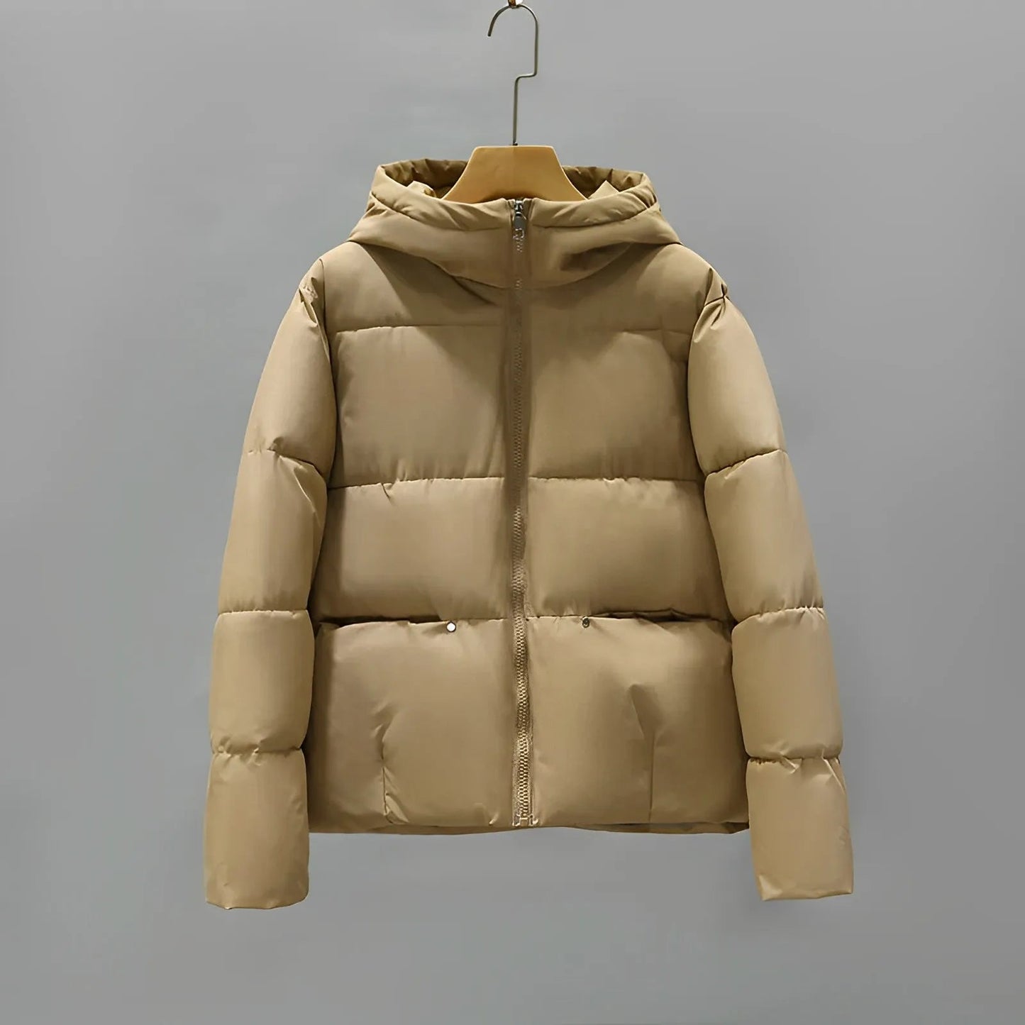 Warmer Frauen-Wintermantel 2024: Eleganter Puffermantel Trend