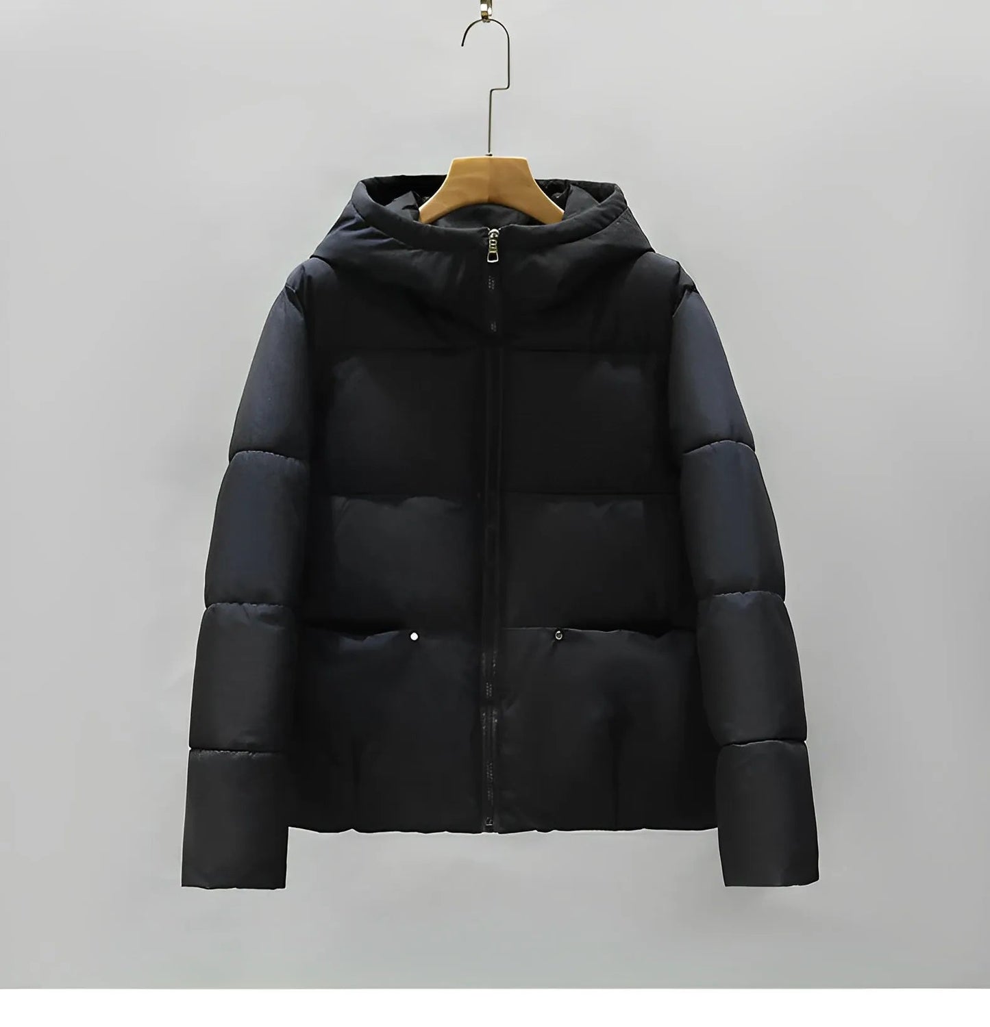 Warmer Frauen-Wintermantel 2024: Eleganter Puffermantel Trend
