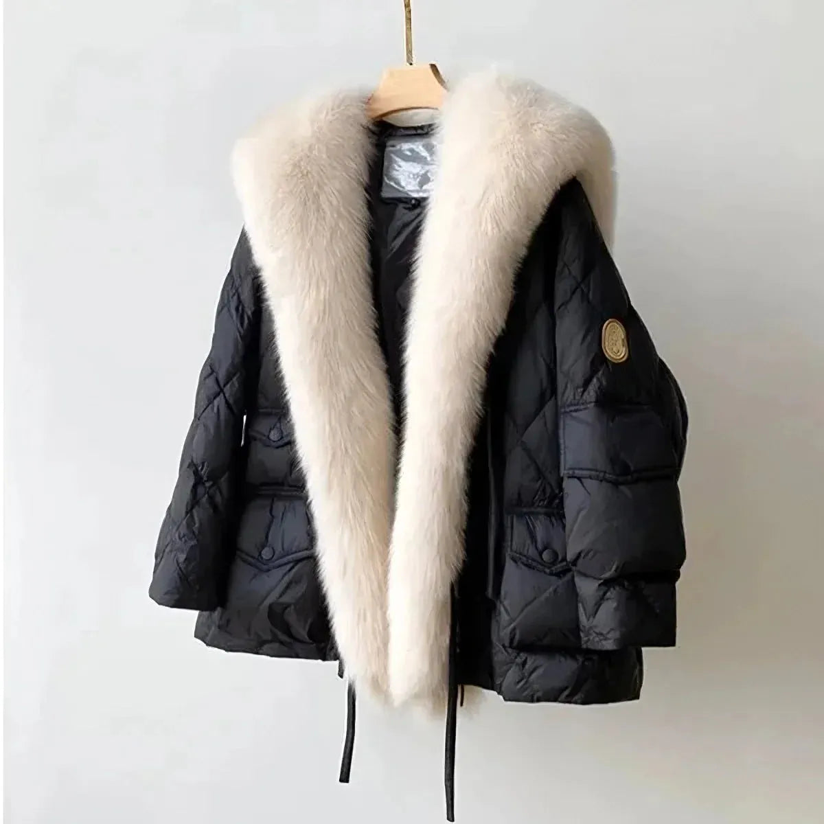 Warmer Frauen Wintermantel Flauschig - Ideal für kalte Monate