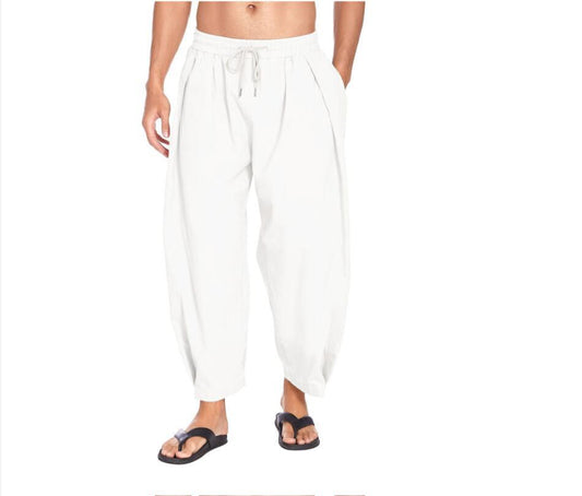 Dolly - Herrenhosen aus Baumwolle und Leinen