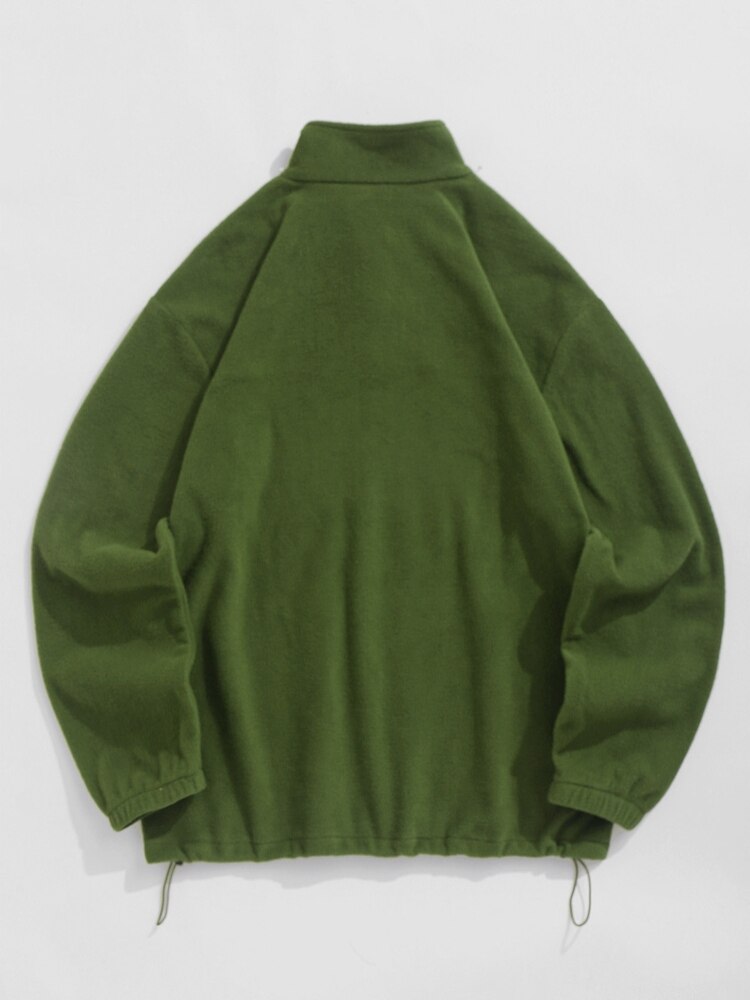 Pullover mit Stehkragen im Brooklyn-Stil