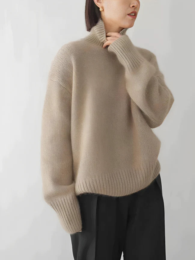 Sophia – Rollkragenpullover aus Kaschmir