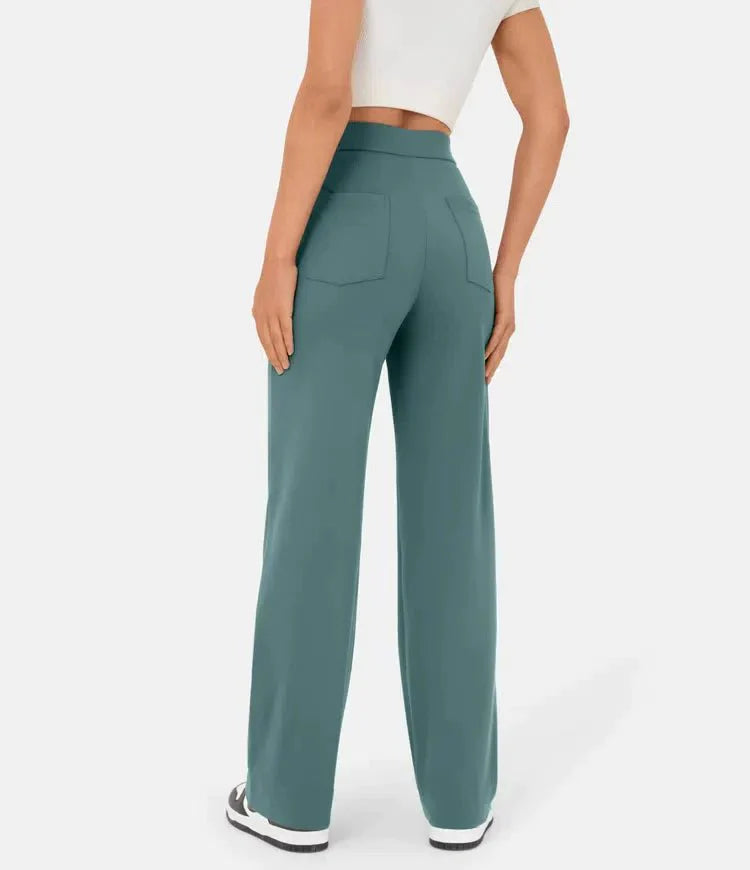 Vanessa | Elastische Freizeithose mit hoher Taille