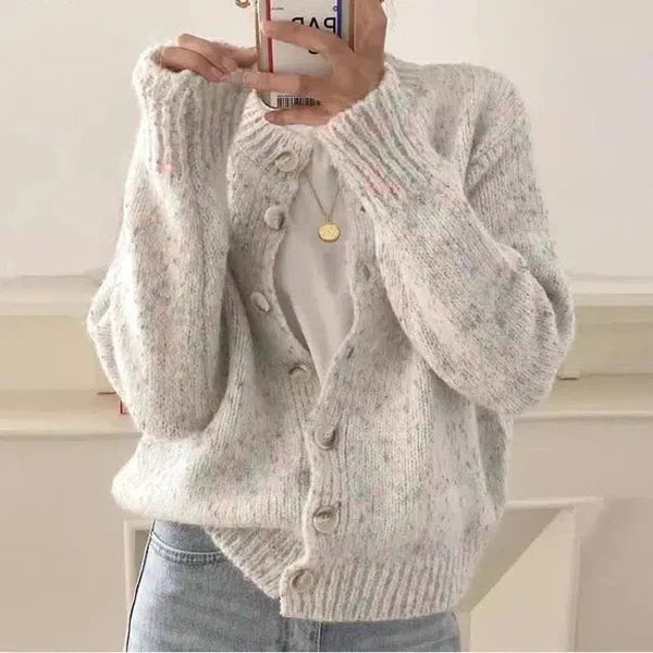 Nadia - Langärmelige Strickjacke