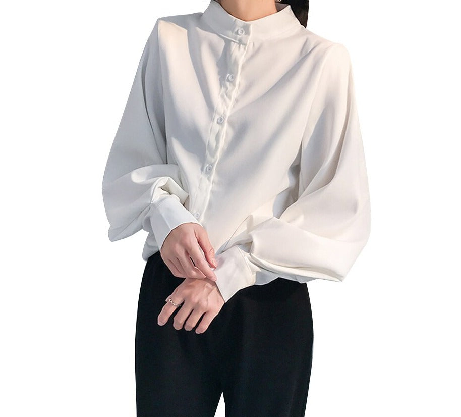Bluse mit Puffärmeln - Leonora