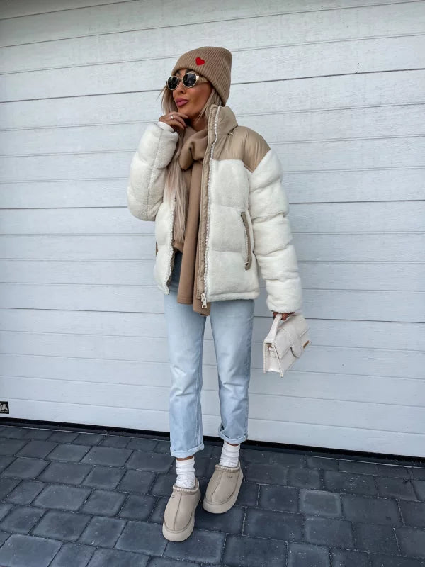 Ein Wintermantel von luxuriöser Fusion