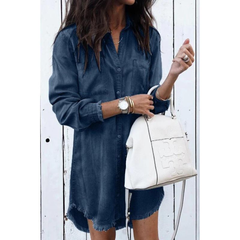 Valeriana - Kleid aus Jeansstoff