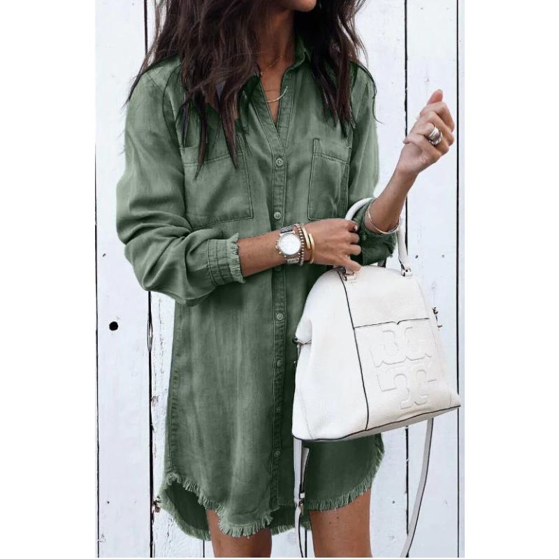 Valeriana - Kleid aus Jeansstoff