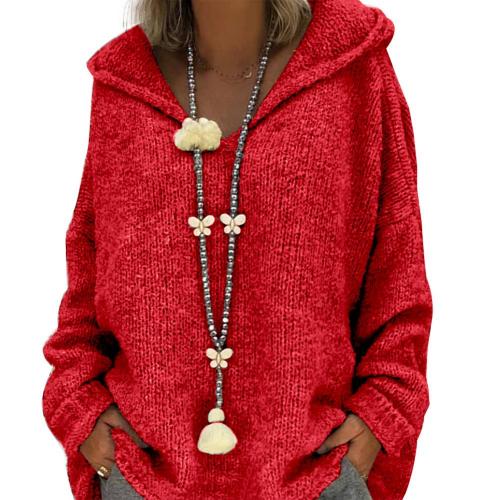 Bequemes Kapuzen-Sweatshirt für Frauen