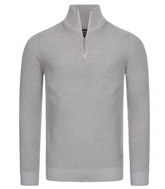 TOMMY - Stylischer Zipper-Pullover für Herren (italienisches Design)