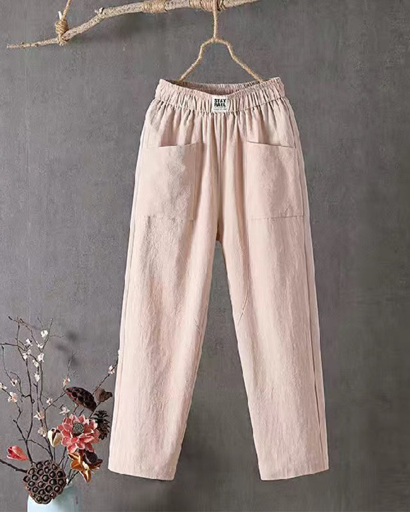 HARPER |LOCKER SITZENDE HOSEN