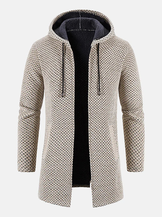 CHRIS - Langer Sweater mit Fleece