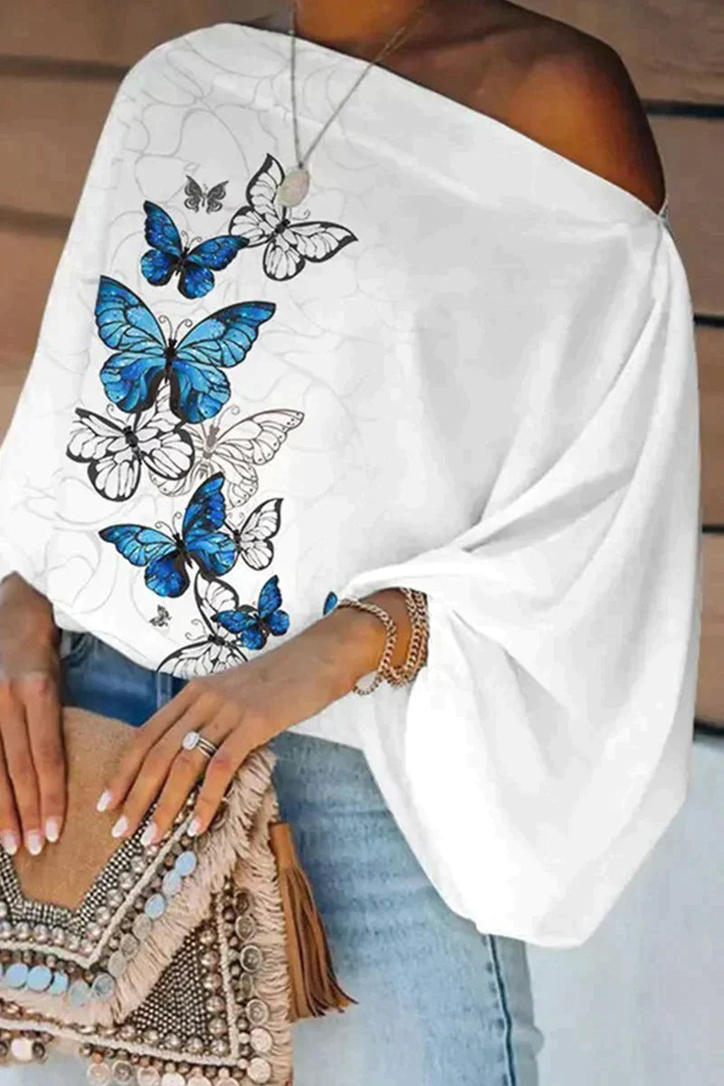 Ilsa - elegante weit geschnittene bluse für den frühling/sommer