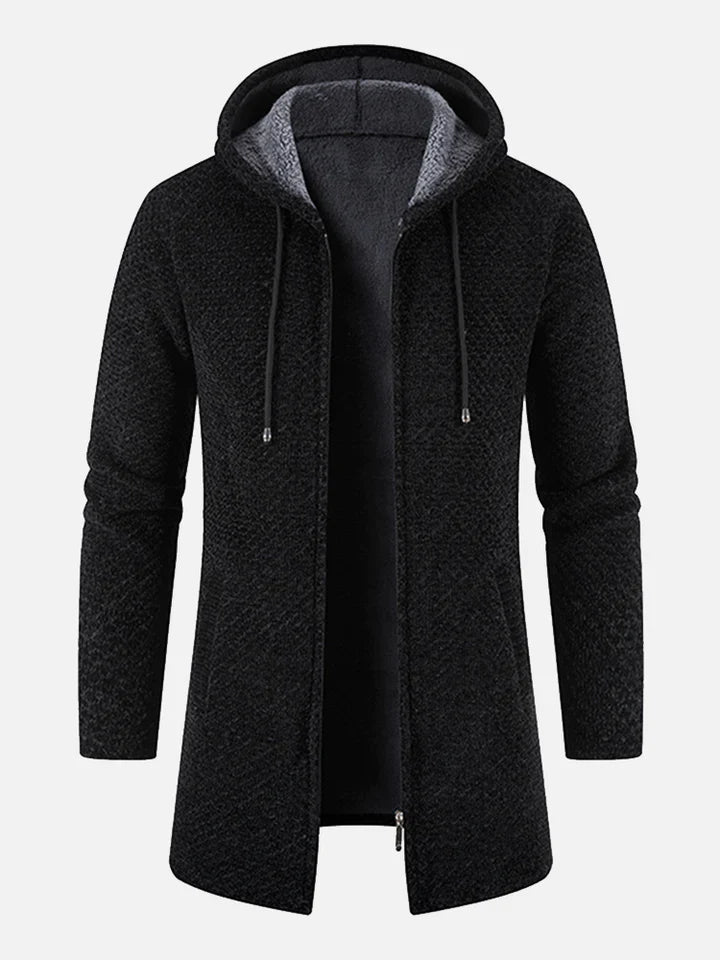CHRIS - Langer Sweater mit Fleece