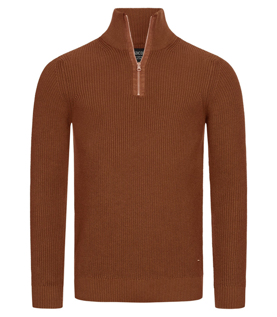 TOMMY - Stylischer Zipper-Pullover für Herren (italienisches Design)