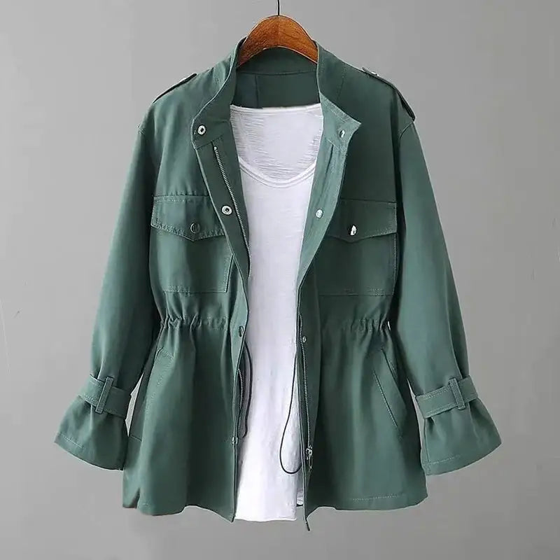 Anica - Taillierte Jacke mit Stehkragen