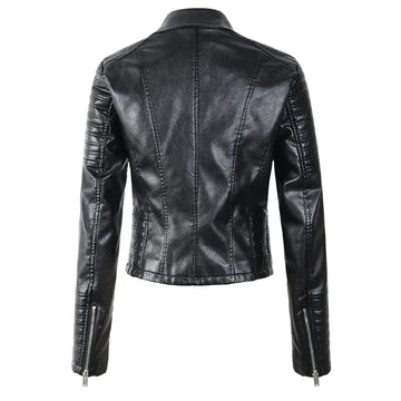 Amelia - Elegante Premium Lederjacke für Damen