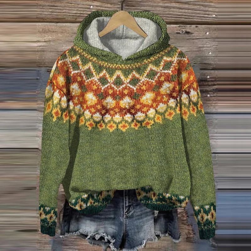 FREJA - Warmer Norweger-Pullover