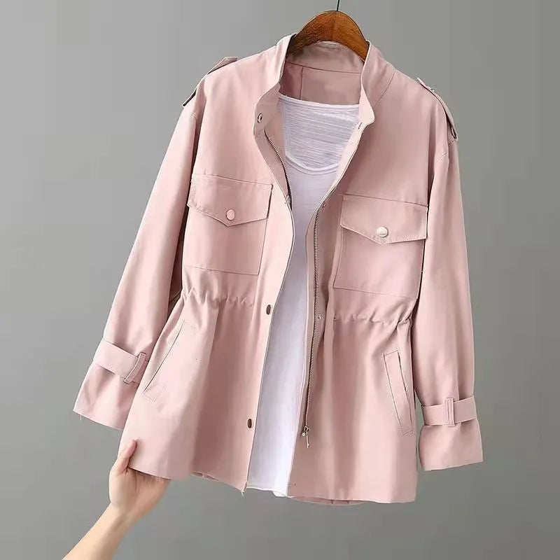 Anica - Taillierte Jacke mit Stehkragen