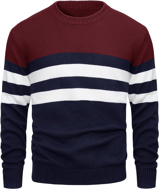 TOMMY - Stylischer Baumwoll-Pullover für Herren (italienisches Design)