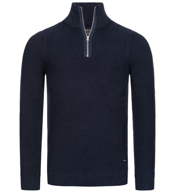 TOMMY - Stylischer Zipper-Pullover für Herren (italienisches Design)