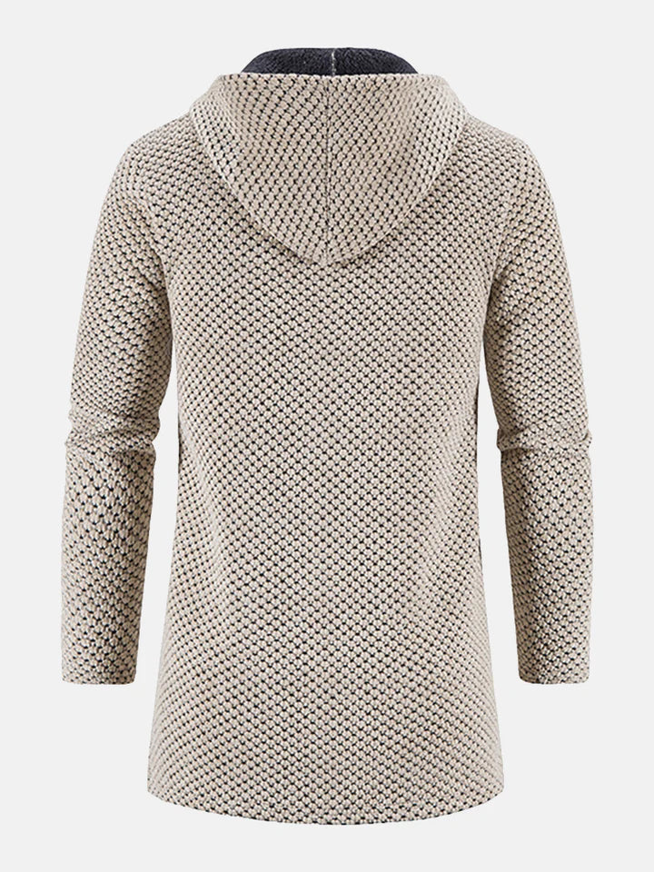 CHRIS - Langer Sweater mit Fleece