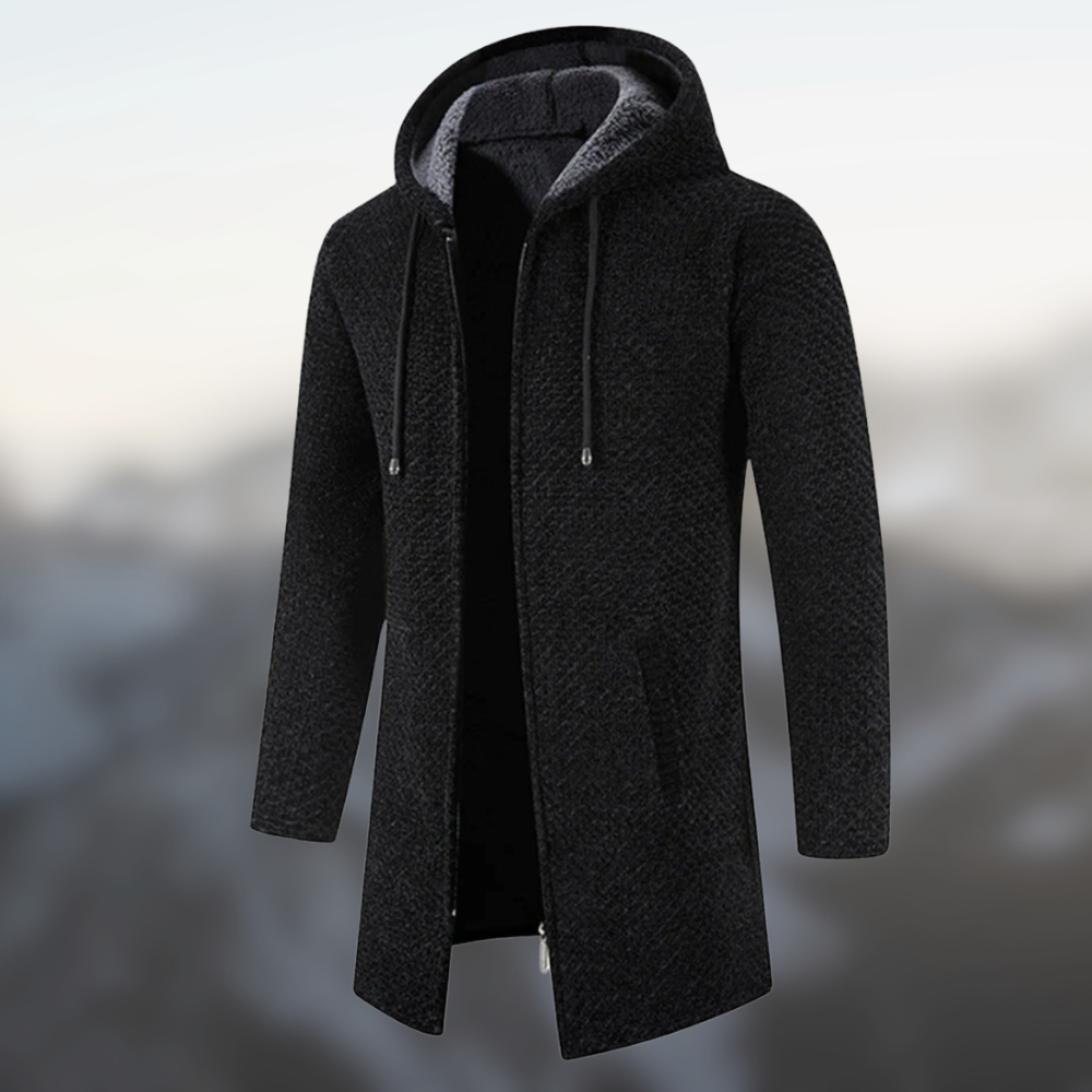 ANDRÉ - Langer Sweater mit Fleece