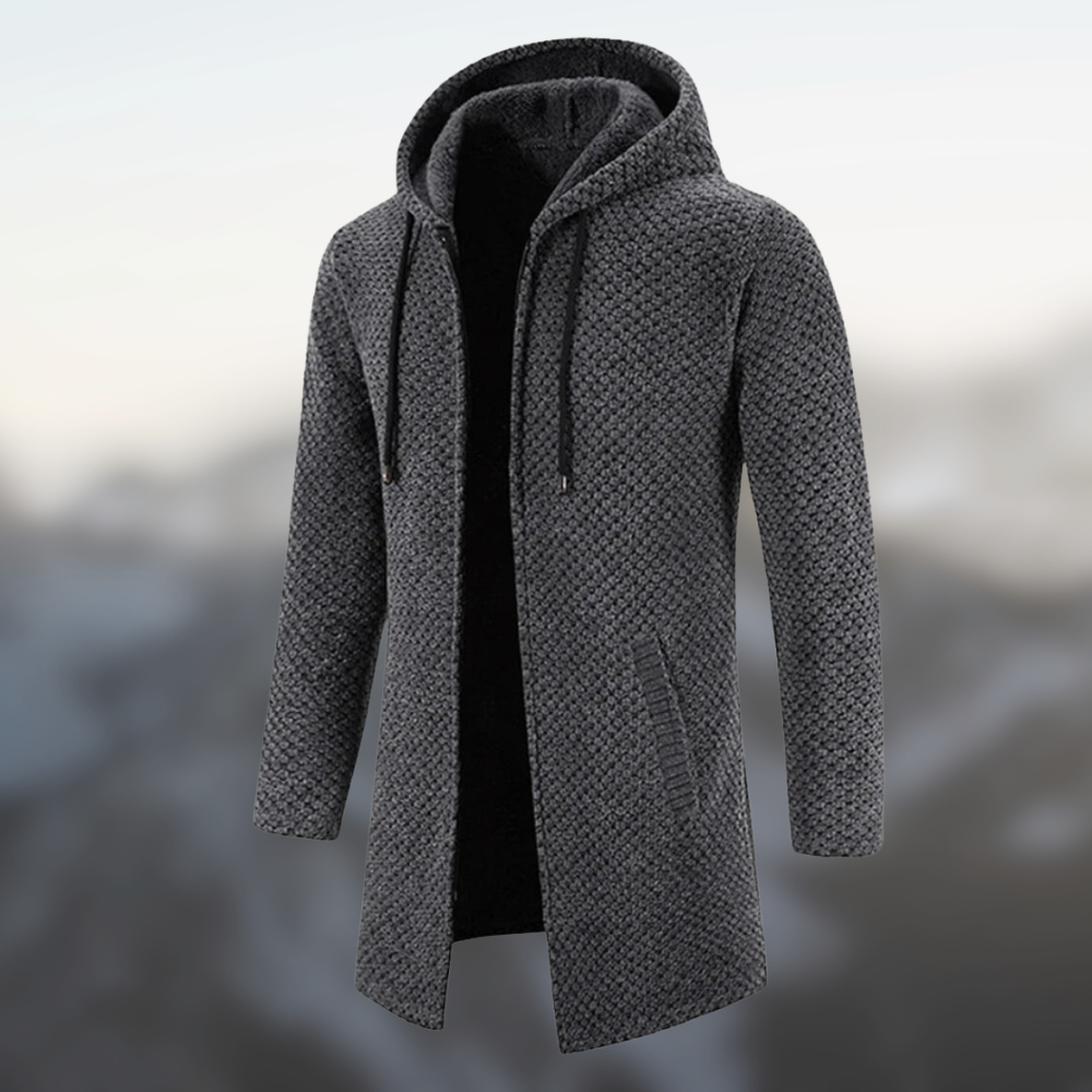 ANDRÉ - Langer Sweater mit Fleece