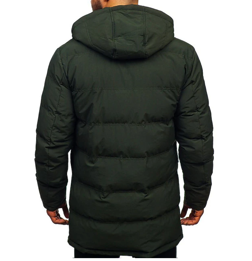 Ando - Stylische lange und warme Winterjacke für Männer