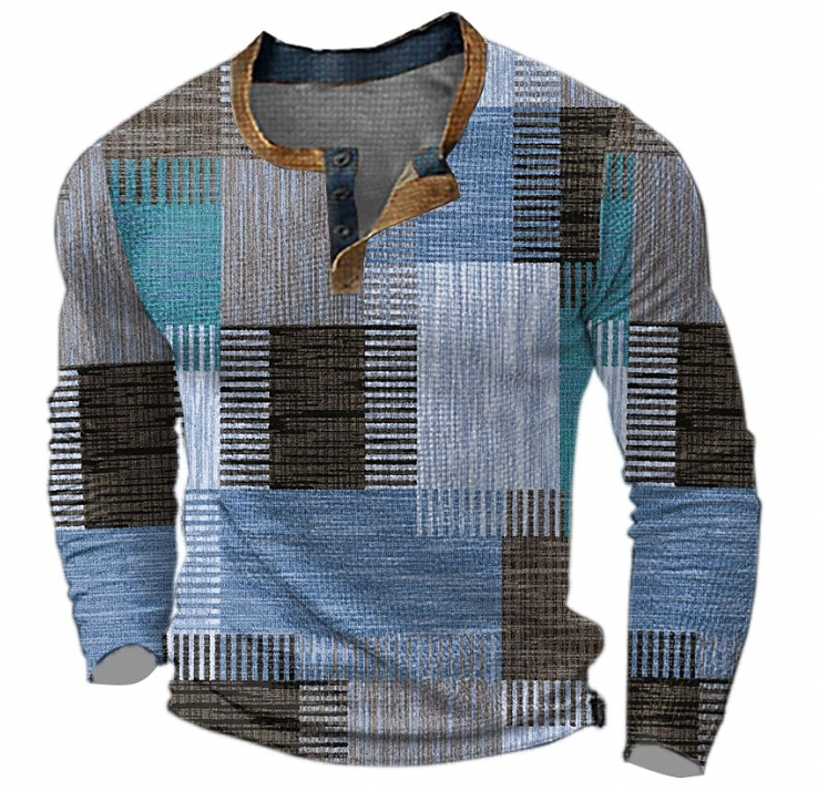 ANTONIO - Stylischer Pullover mit Waffel-Struktur für Herren (italienisches Design)