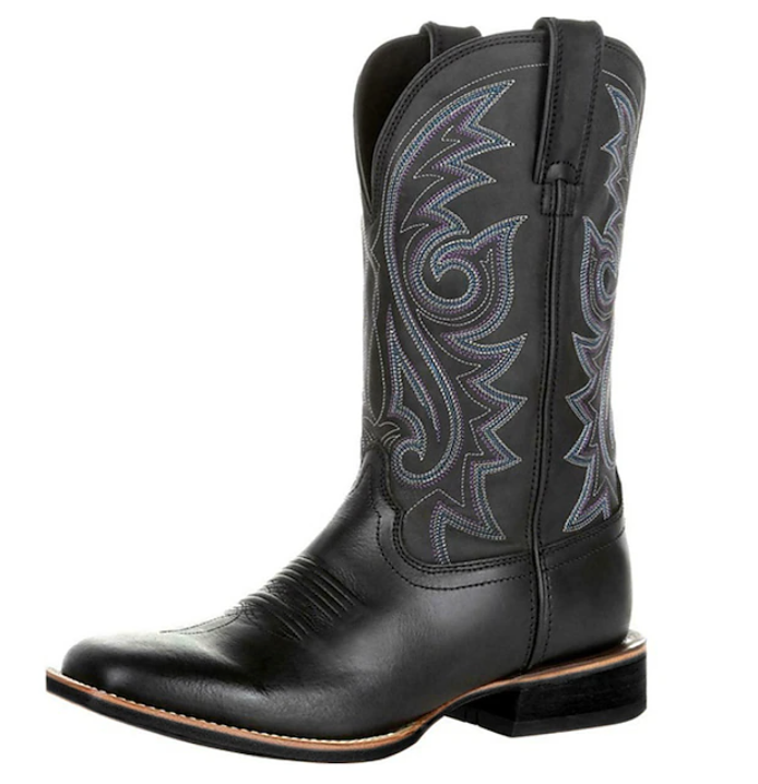 Anabelle - Stylische und warme Winter Cowboy Stiefel