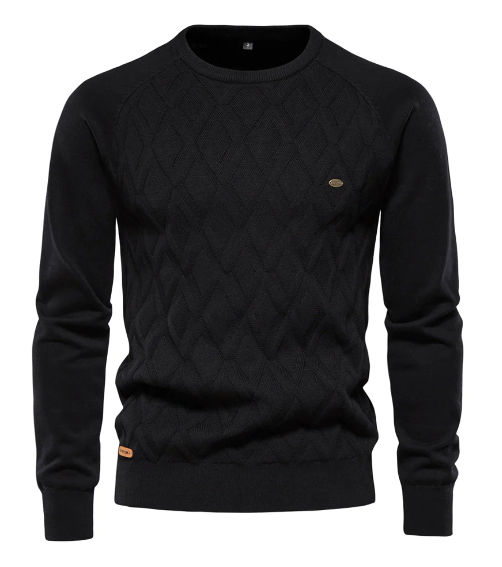 Anit - Warmer Strickpullover für Männer