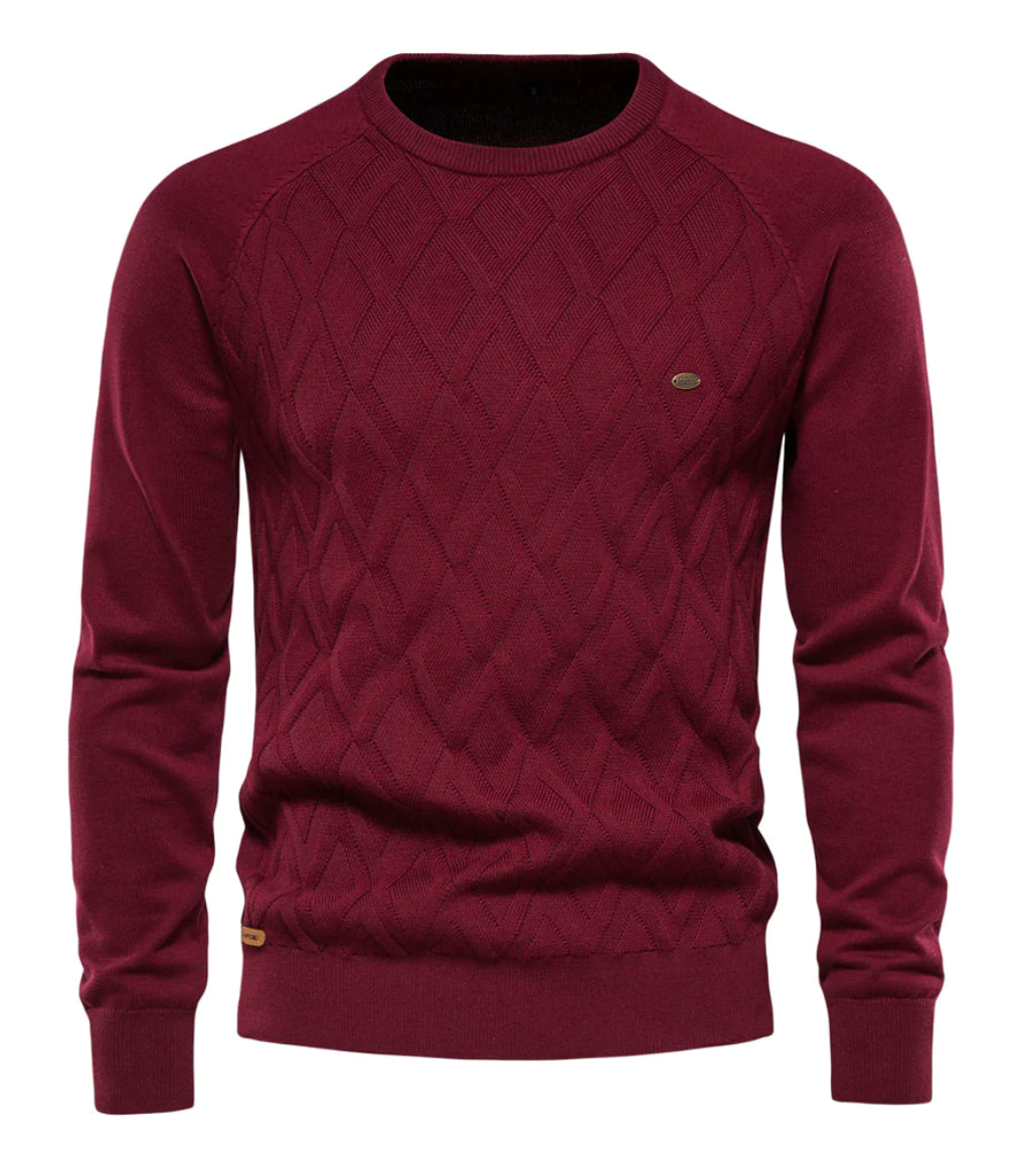 Anit - Warmer Strickpullover für Männer