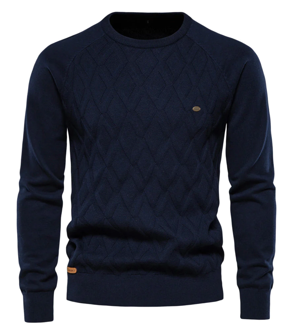Anit - Warmer Strickpullover für Männer