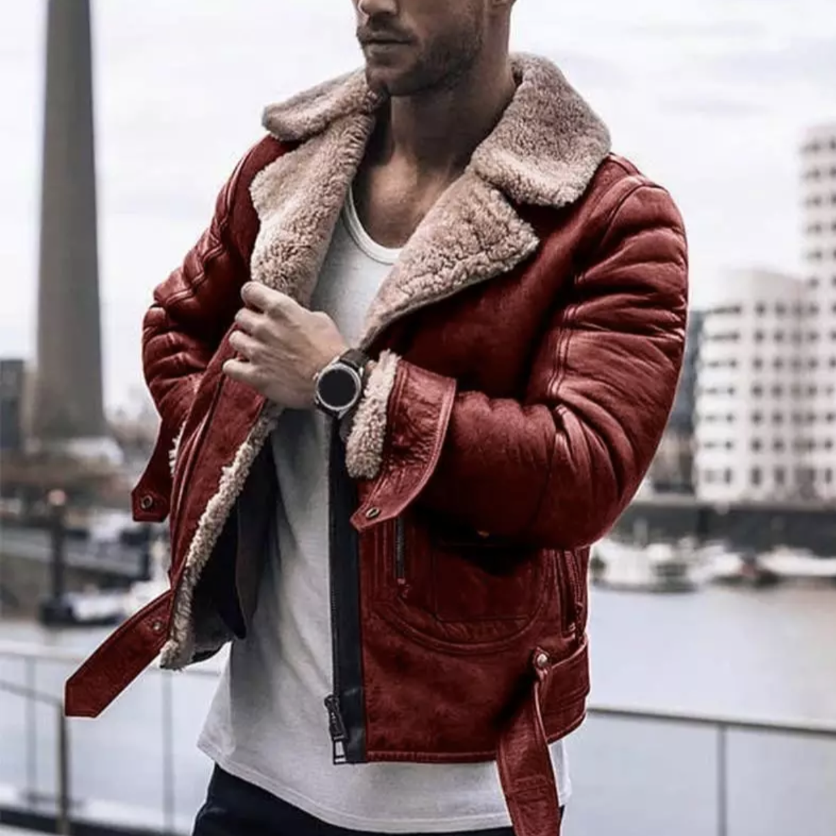 DAMIAN - Stylische designer-winterjacke