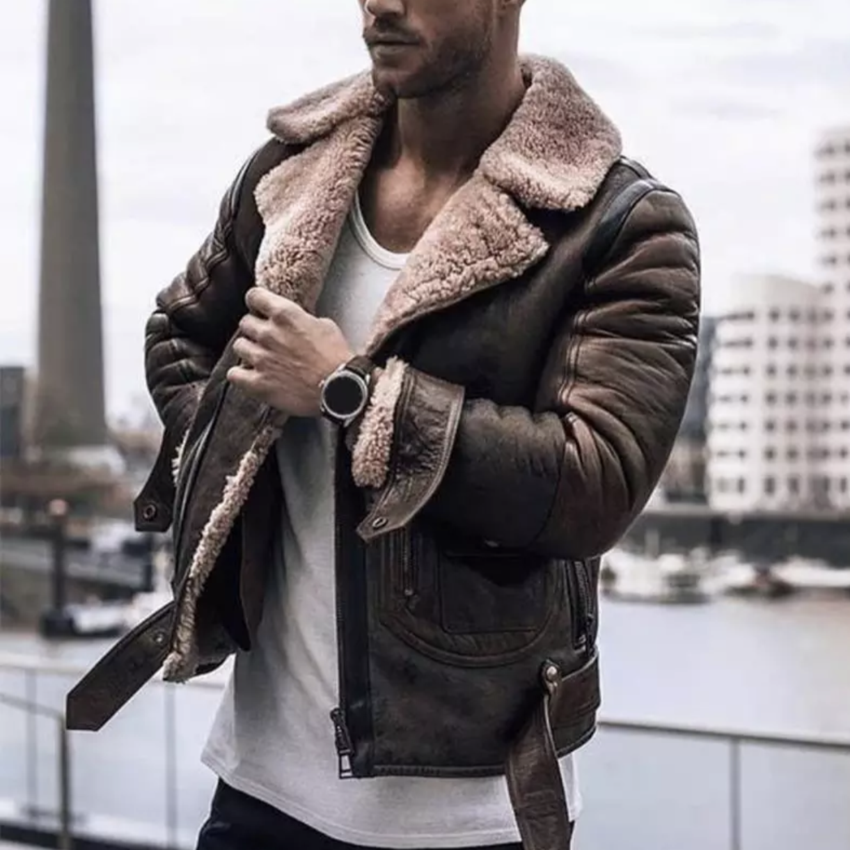 DAMIAN - Stylische designer-winterjacke