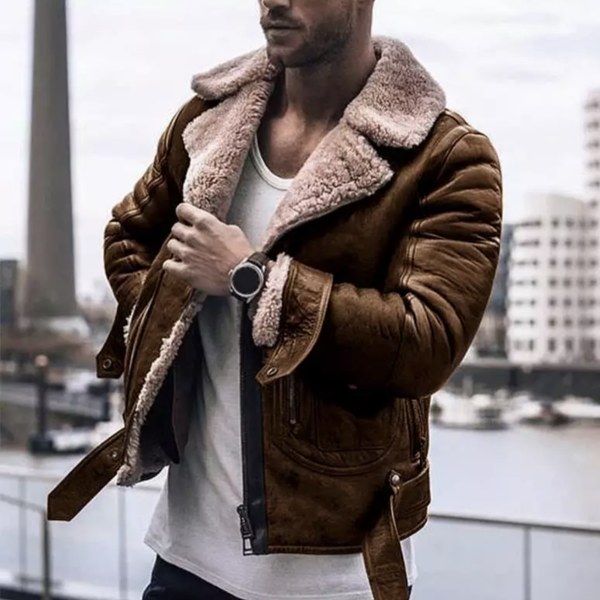 DAMIAN - Stylische designer-winterjacke