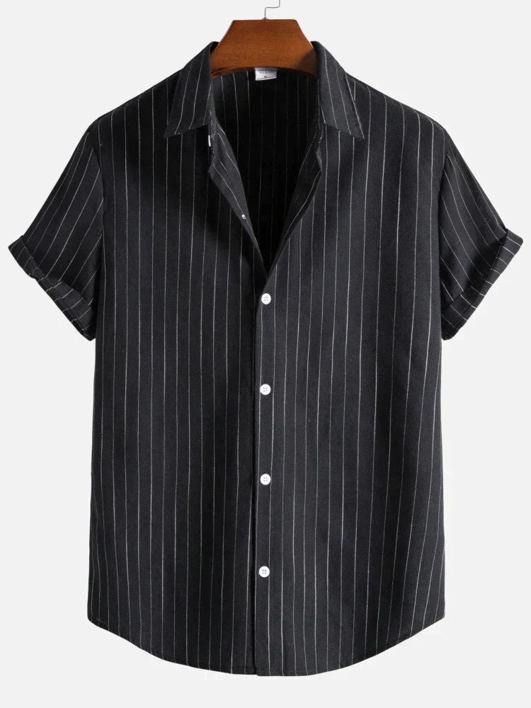 Damon - Leichtes Sommer Hemd im Vintage Look