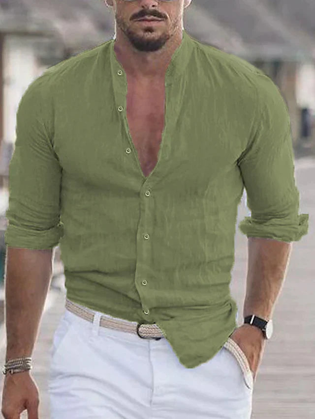 Jamie - das stylische leinen hemd