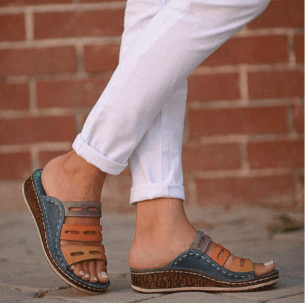 3COLOR - Premium Orthopädische Sommersandalen mit Gesundheitssohle