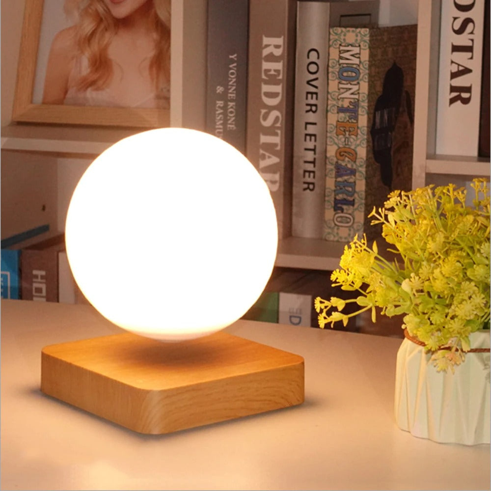 Schwebende mondlampe