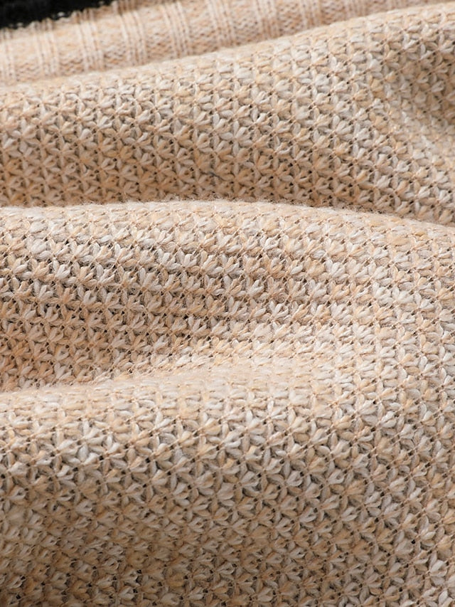 Tom Polo - stylischer zipper-strickpullover für herren (italienisches design)